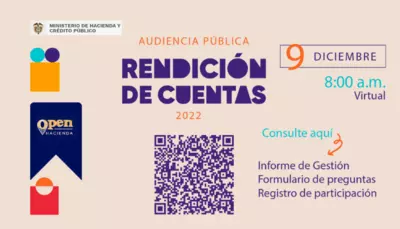 Rendici&oacute;n de Cuentas Ministerio de Hacienda